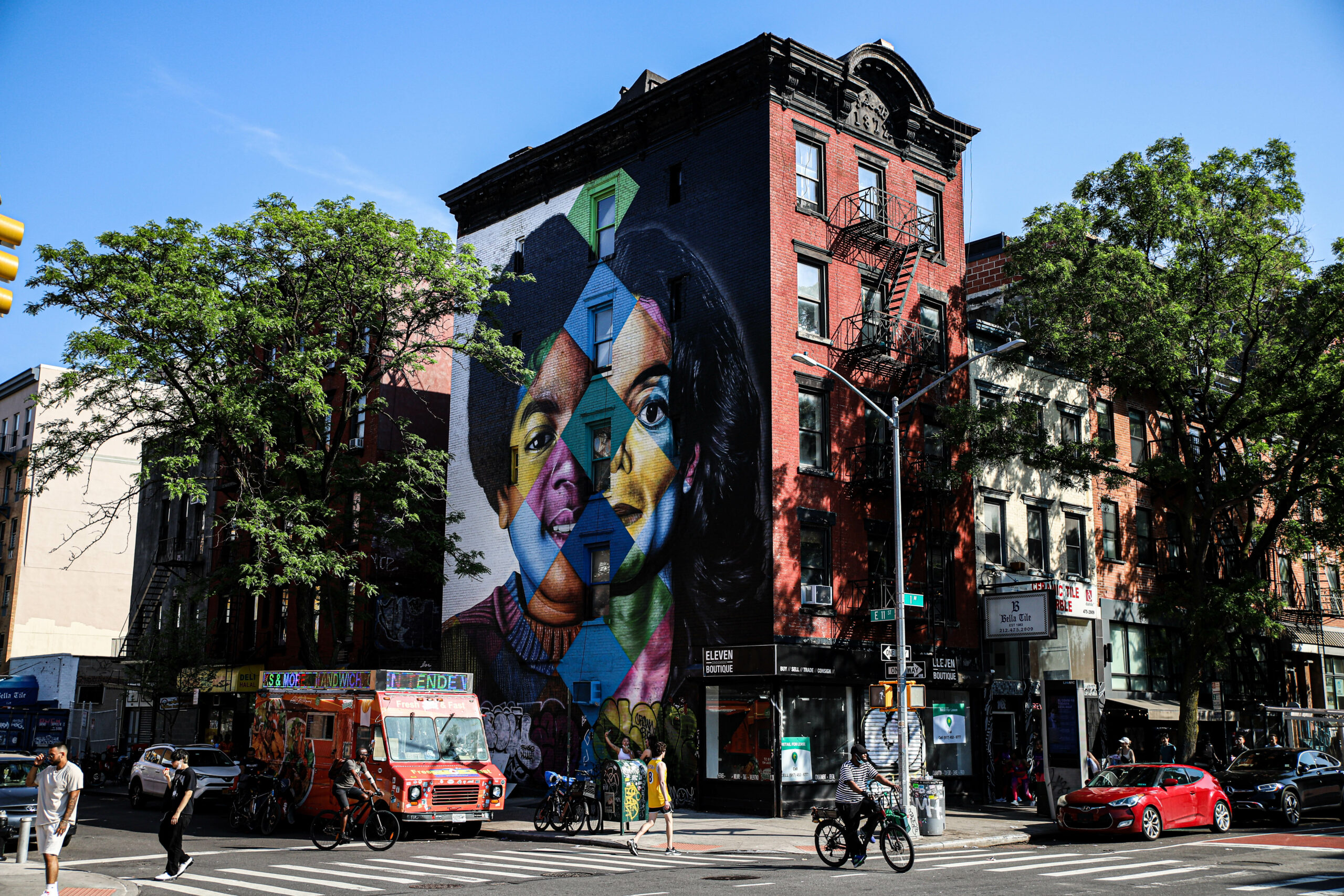 Kobra street art NY