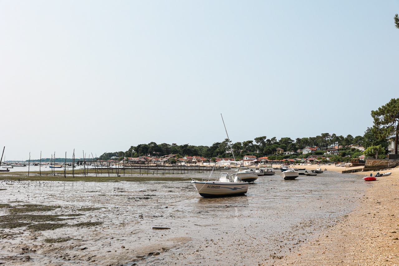 Plage du village du Canon au Cap Ferret